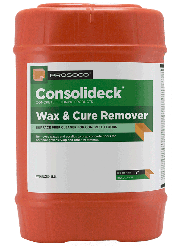 Prosoco Consolideck Wax & Cure Remover