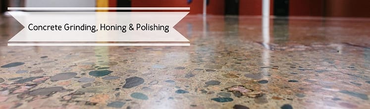 Concrete Grinding Honing & Polishing Process