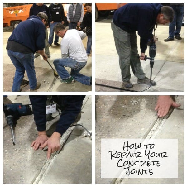 Amazing Self Leveling Concrete Overlay (Fixing a badly damaged concrete  floor) 