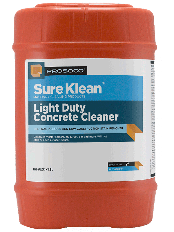 Prosoco Light Duty Concrete Cleaner