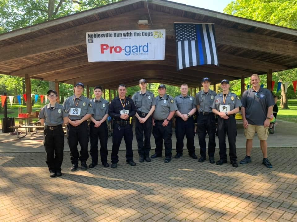 Pro-gard sponsors "Run with the Cops" charity event in Noblesville, IN.